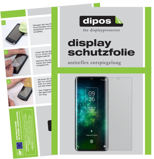 6x Schutzfolie matt für TCL 10 Pro Display-Schutzf (1)