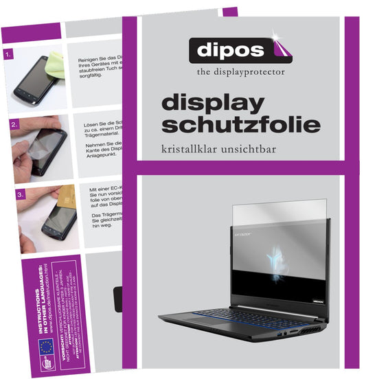 1x Schutzfolie klar für Medion Erazer P15609 Displ (1)