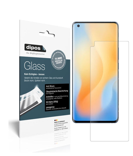 1x 9H Schutzfolie matt für Vivo X50 Pro Panzerfoli (1)