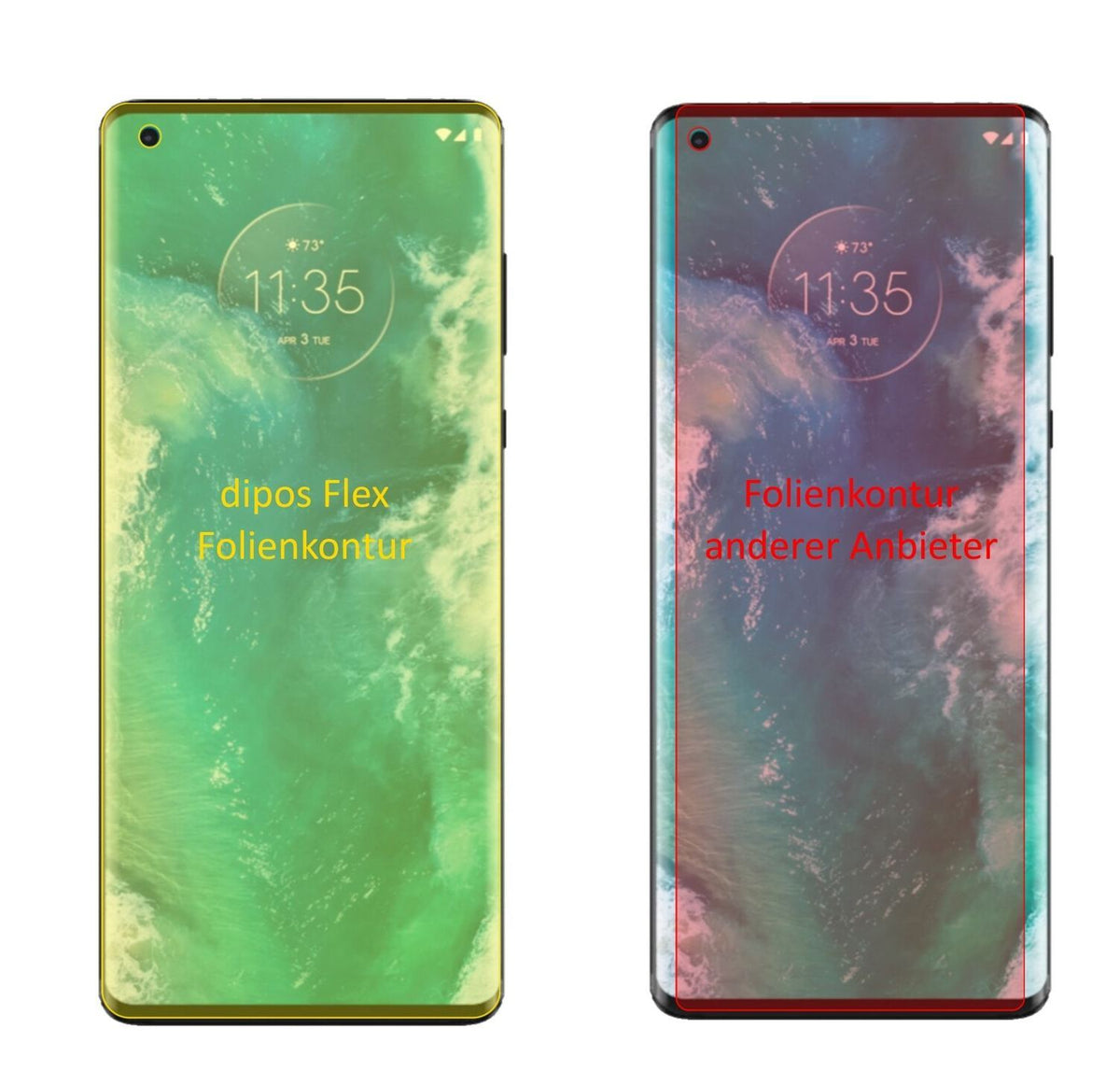 3x 3D Full Cover Schutzfolie für Motorola Edge Plu (2)
