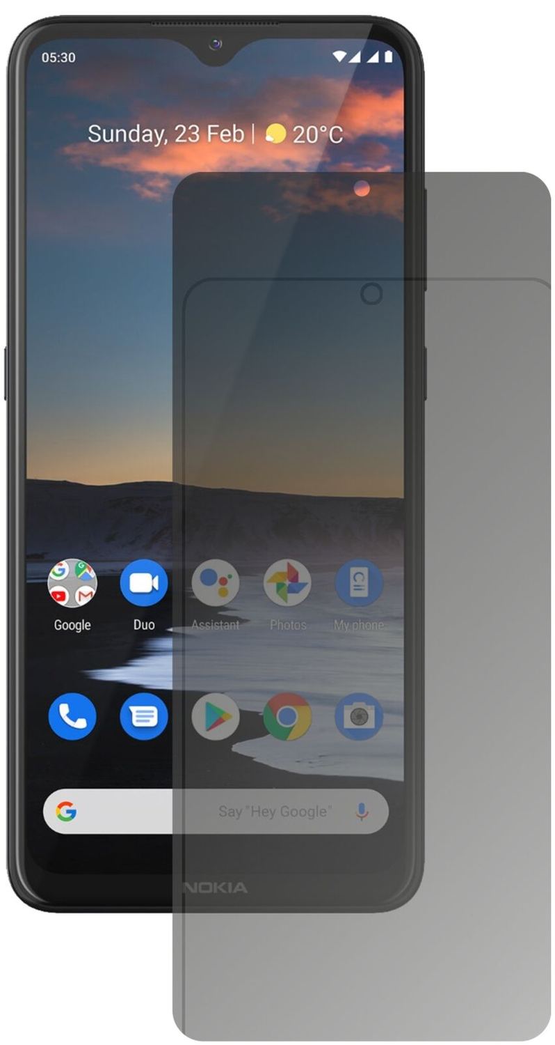 Blickschutzfolie für Nokia 46086 matt Schutzfolie  (2)