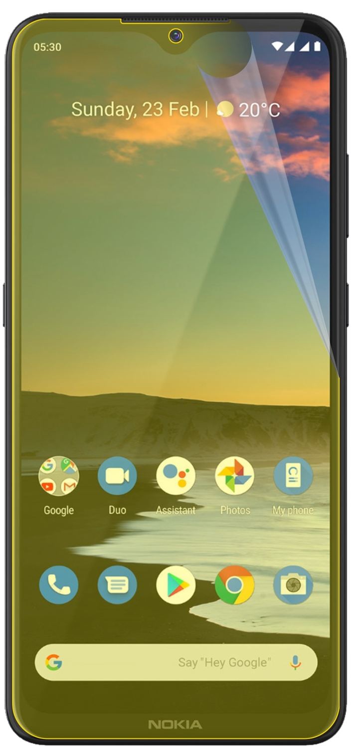 3x 3D Full Cover Schutzfolie für Nokia 46086 (3)