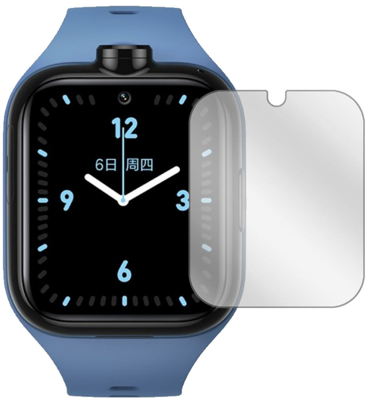1x Schutzfolie klar für Xiaomi Mi Kids Watch 4 Pro (2)
