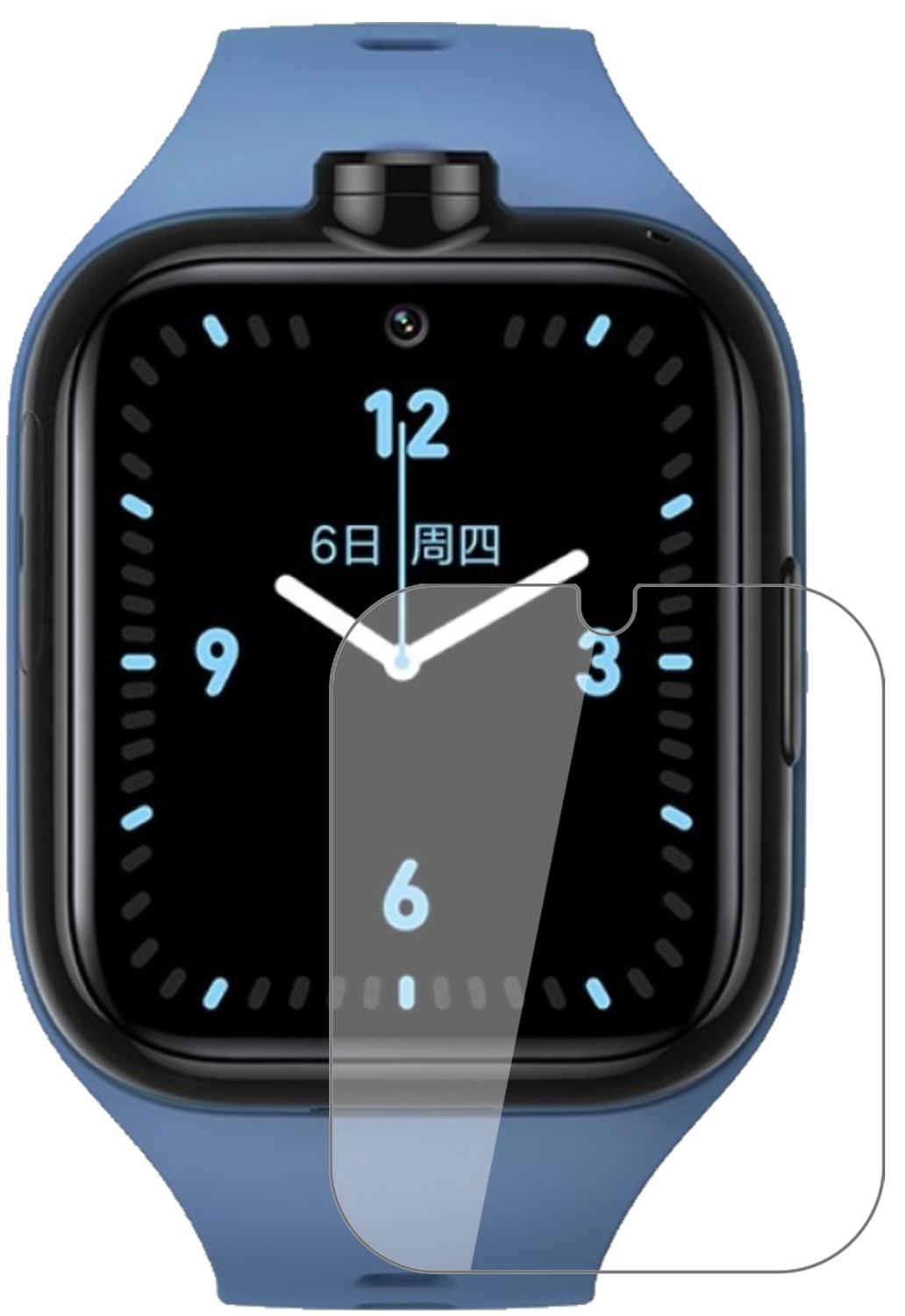 2x 9H Schutzfolie für Xiaomi Mi Kids Watch 4 Pro P (2)