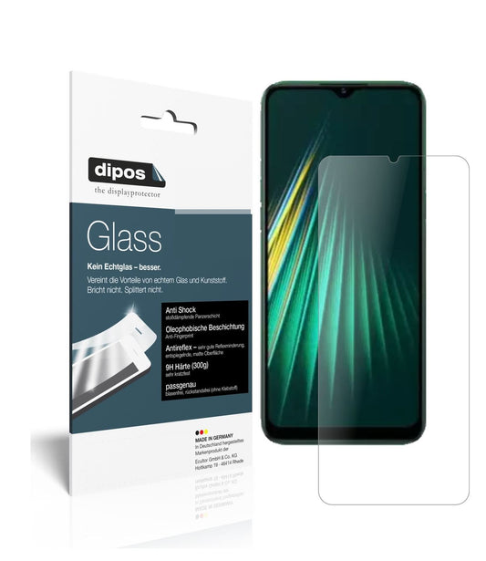 2x 9H Schutzfolie matt für Oppo Realme 5i Panzerfo (1)