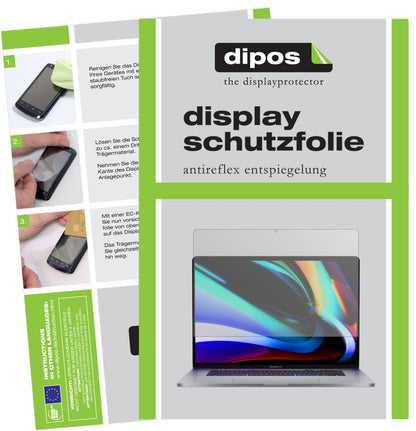 2x Schutzfolie matt für Apple MacBook Pro 16 Zoll  (1)