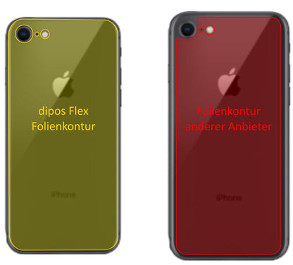 2x 3D Full Cover Schutzfolie für Apple iPhone SE 2 (2)