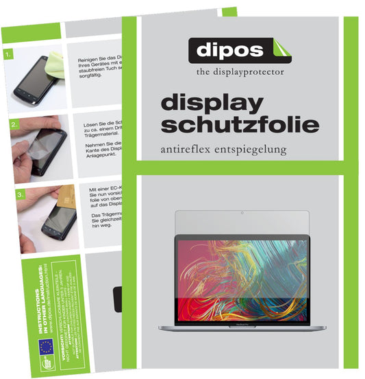 2x Schutzfolie matt für Apple MacBook Pro 13 Zoll  (1)
