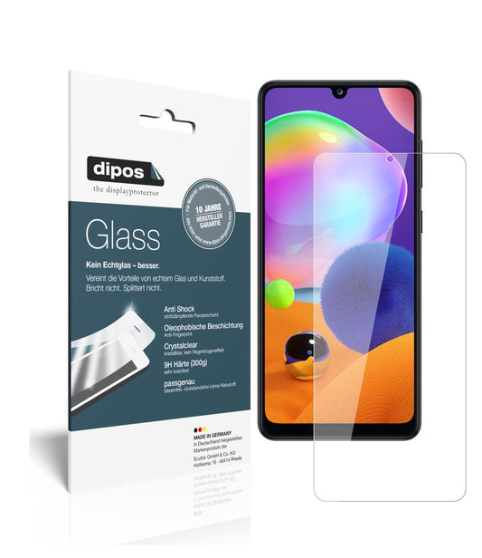 1x 9H Schutzfolie für Samsung Galaxy A31 Panzerfol (1)