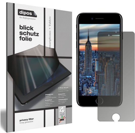 Blickschutzfolie für Apple iPhone SE 2 matt Schutz (1)