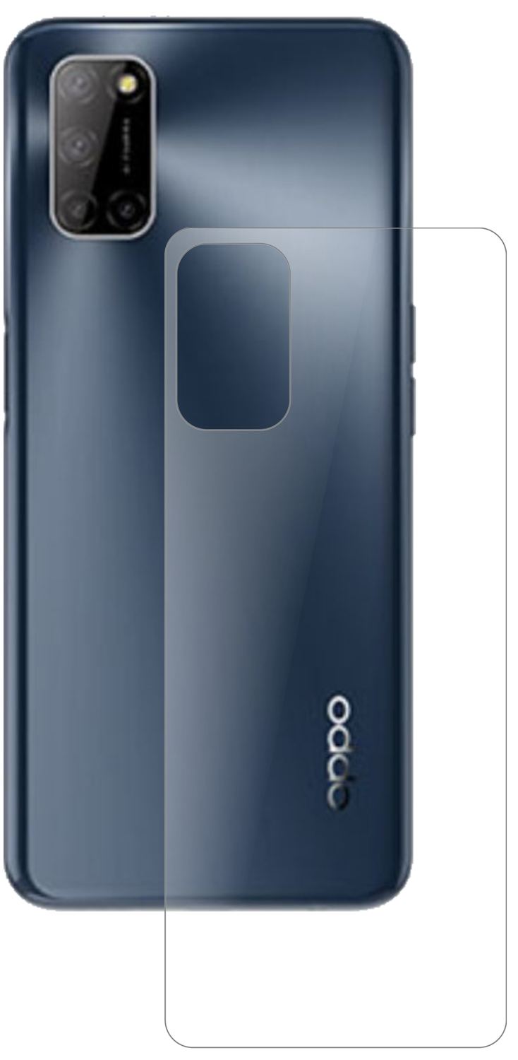 1x 9H Schutzfolie matt für Oppo A72 Rückseite Panz (2)