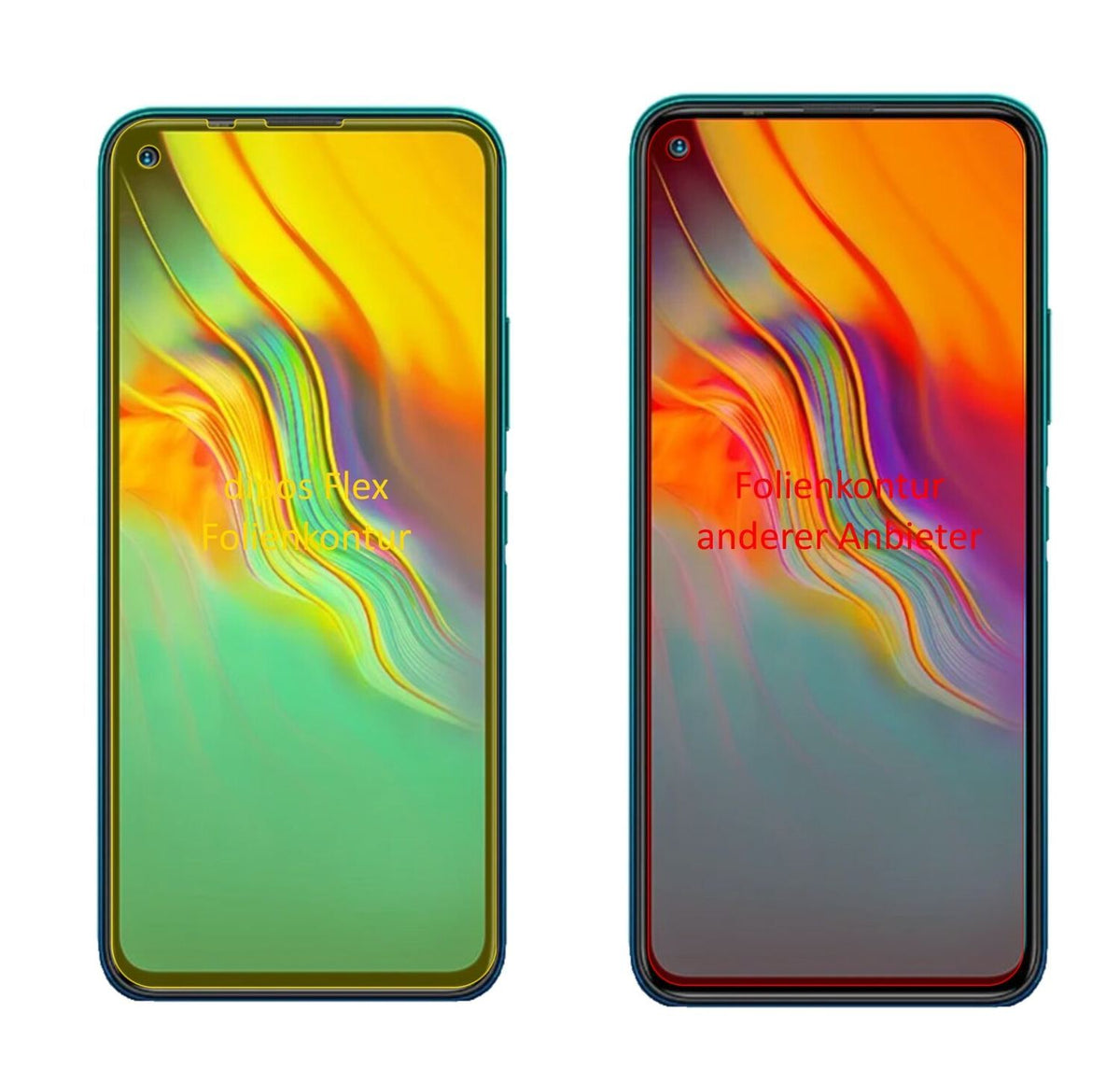 3x 3D Full Cover Schutzfolie für Infinix Note 7 Li (2)