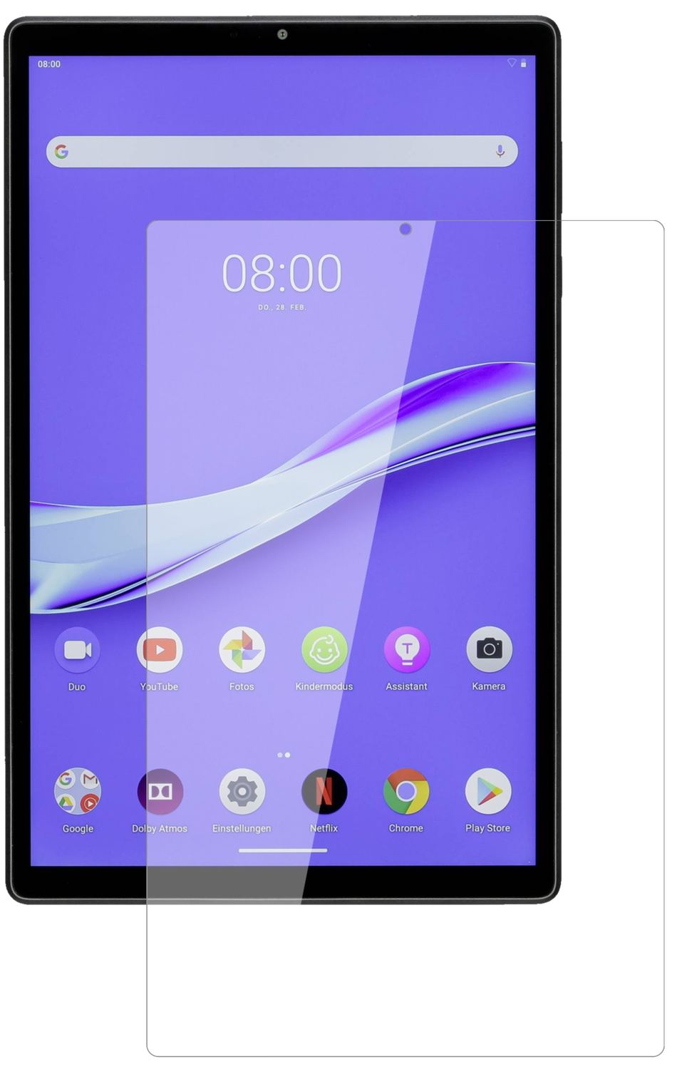 2x 9H Schutzfolie für Lenovo M10 Plus Panzerfolie (2)