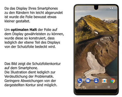 2x 9H Schutzfolie matt für Essential PH-1 Panzerfo (3)