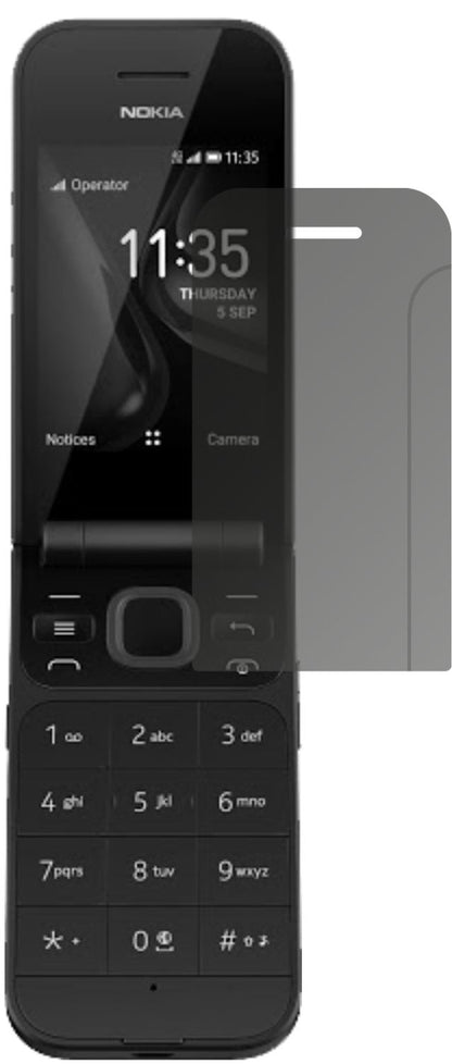 Blickschutzfolie für Nokia 2720 Flip matt Schutzfo (2)