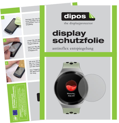 6x Schutzfolie matt für Huawei Watch GT 2e Display (1)