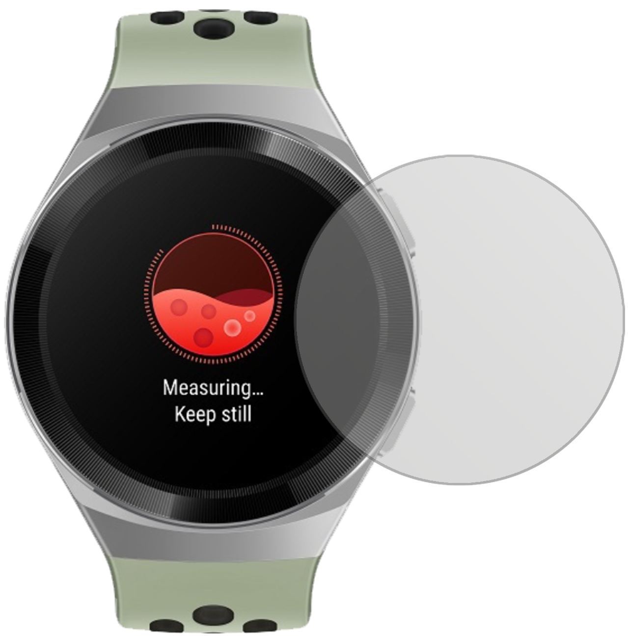 6x Schutzfolie matt für Huawei Watch GT 2e Display (2)