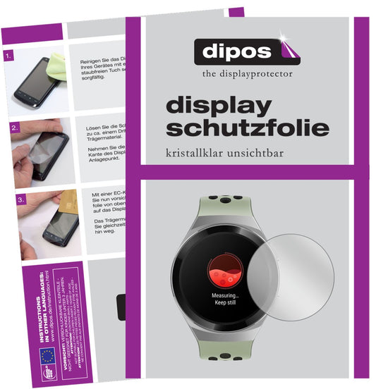 6x Schutzfolie klar für Huawei Watch GT 2e Display (1)