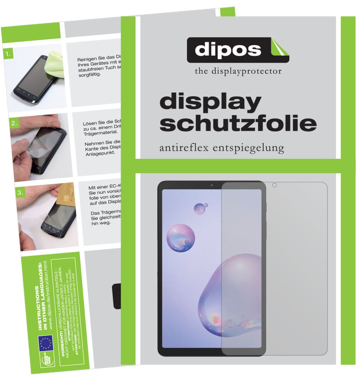 2x Schutzfolie matt für Samsung Galaxy Tab A 8.4 ( (1)