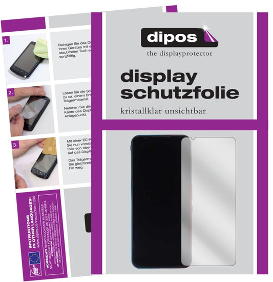 2x Schutzfolie klar für nubia Red Magic 5G Display (1)