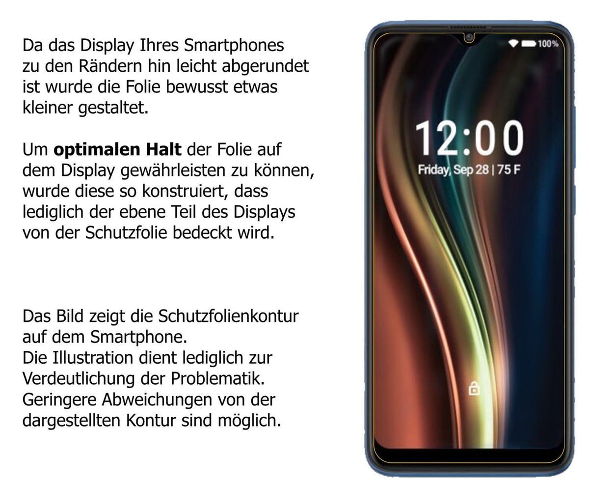 1x Schutzfolie klar für Coolpad Legacy 5G Display- (5)