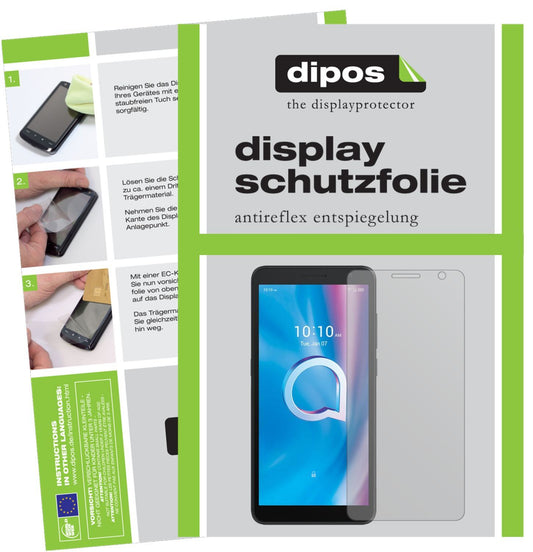 1x Schutzfolie matt für Alcatel 1B (2020) Display- (1)