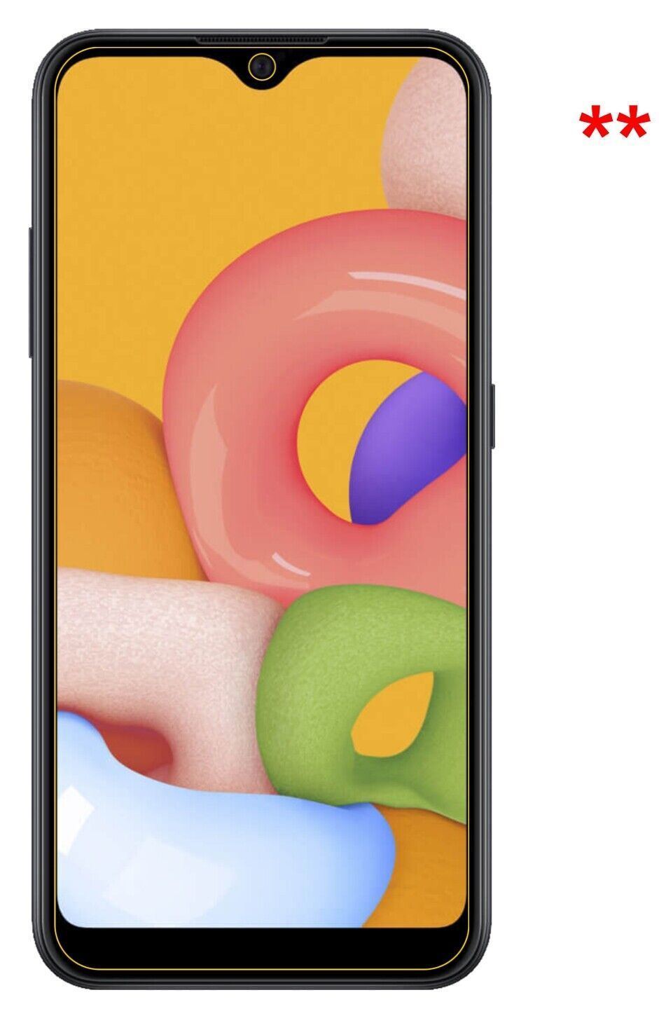 5x Schutzfolie matt für Samsung Galaxy A01 Display (6)