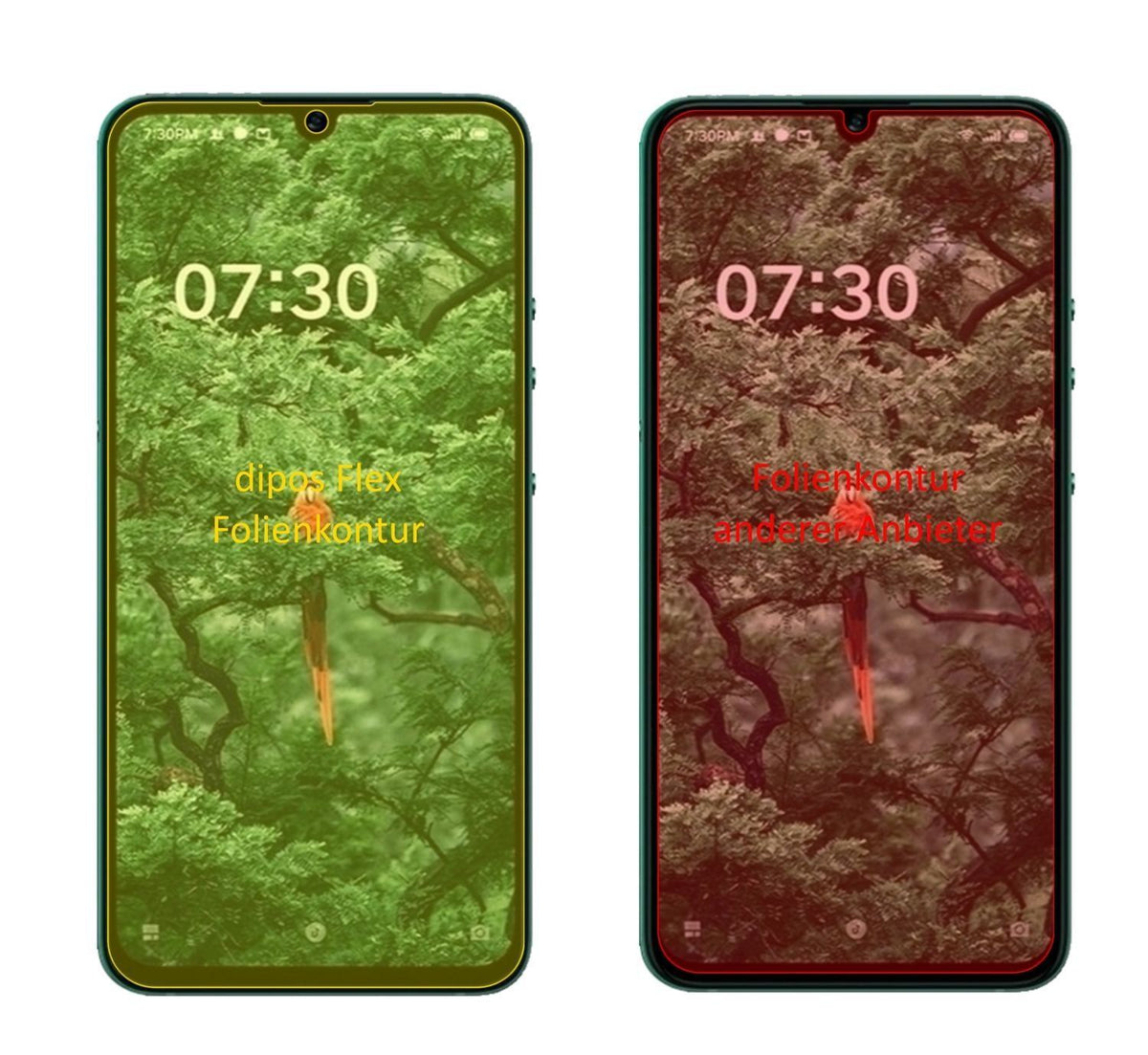 3x 3D Full Cover Schutzfolie für Smartisan Nut Pro (2)