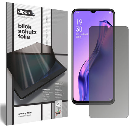 Blickschutzfolie für Oppo A31 matt Schutzfolie Pri (1)