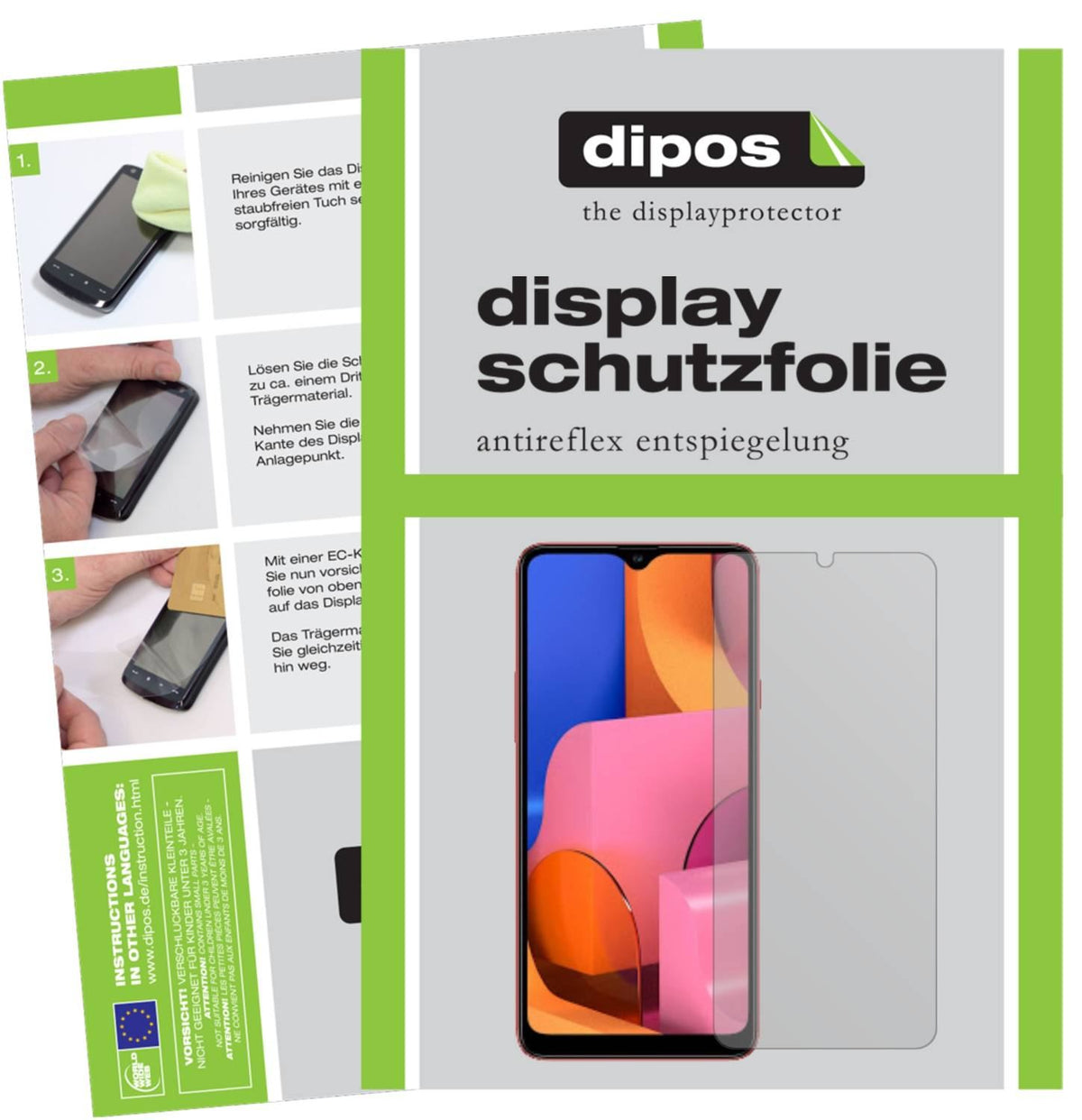 1x Schutzfolie matt für Samsung Galaxy A20s Displa (1)