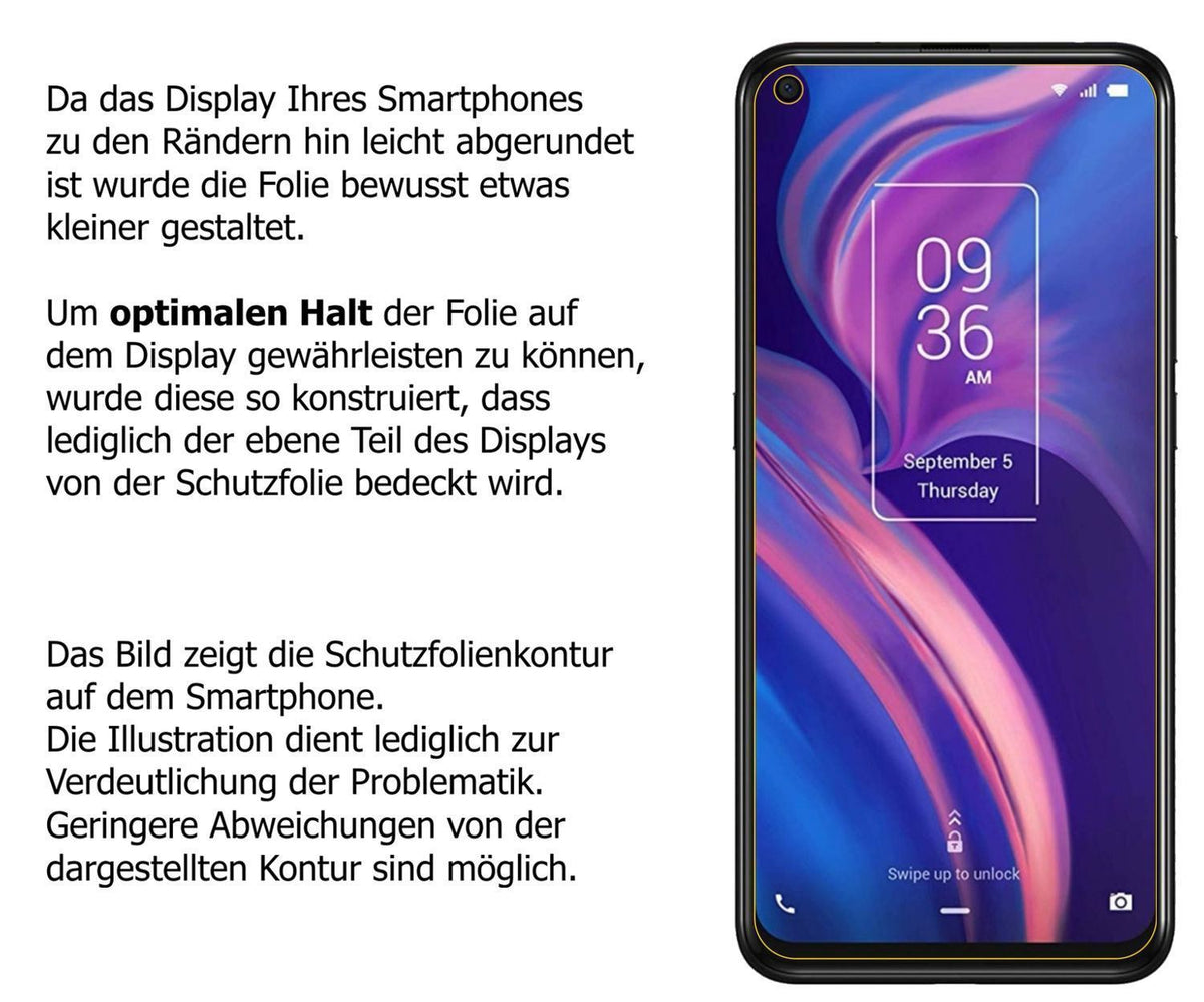 1x Schutzfolie klar für TCL Plex Display-Schutzfol (5)
