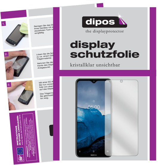 1x Schutzfolie klar für Nokia 46059 Display-Schutz (1)
