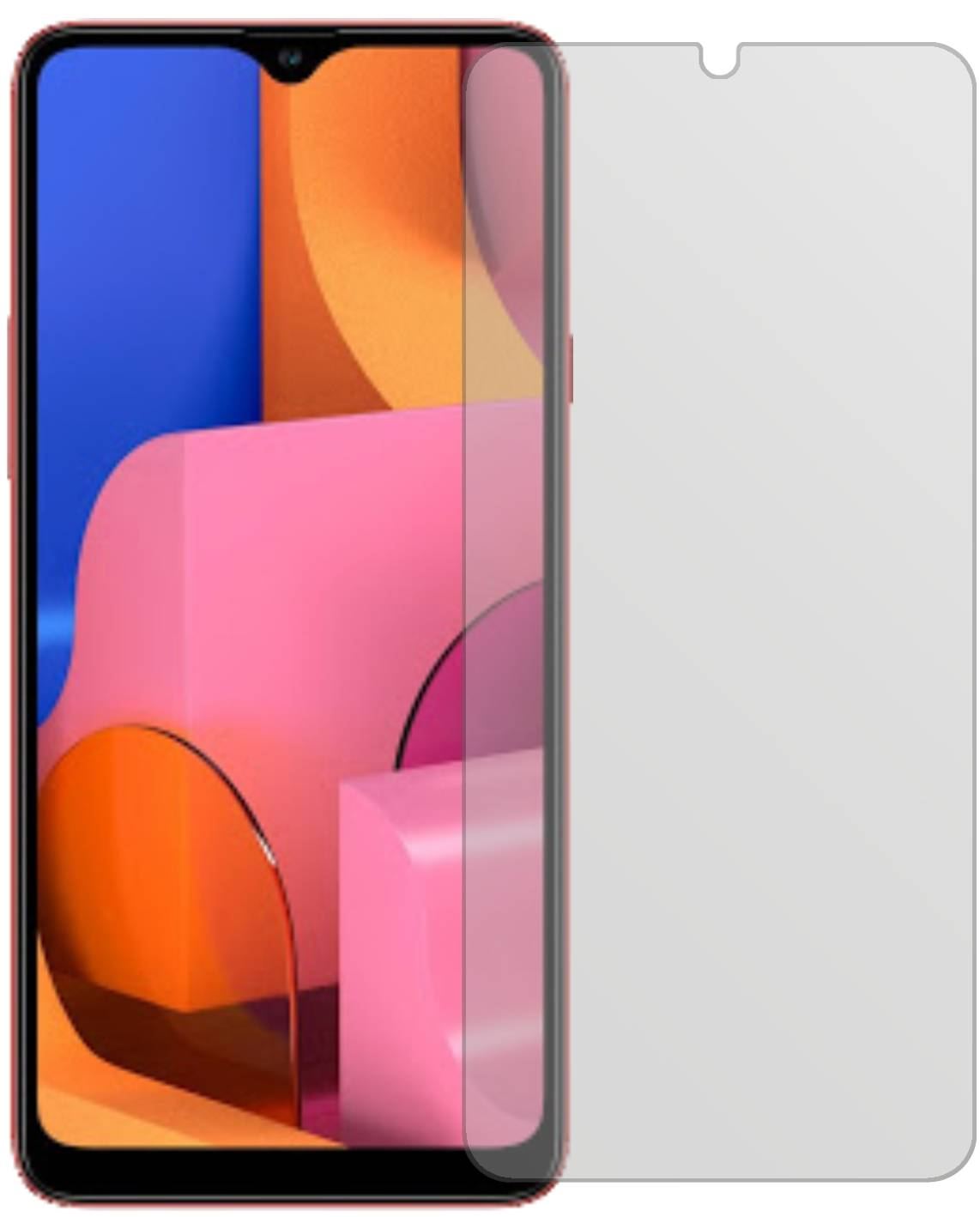 6x Schutzfolie matt für Samsung Galaxy A20s Displa (2)
