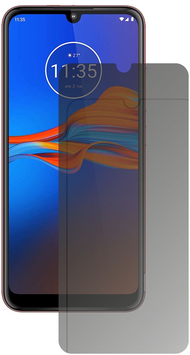 Blickschutzfolie für Motorola Moto E6 Plus matt Sc (2)