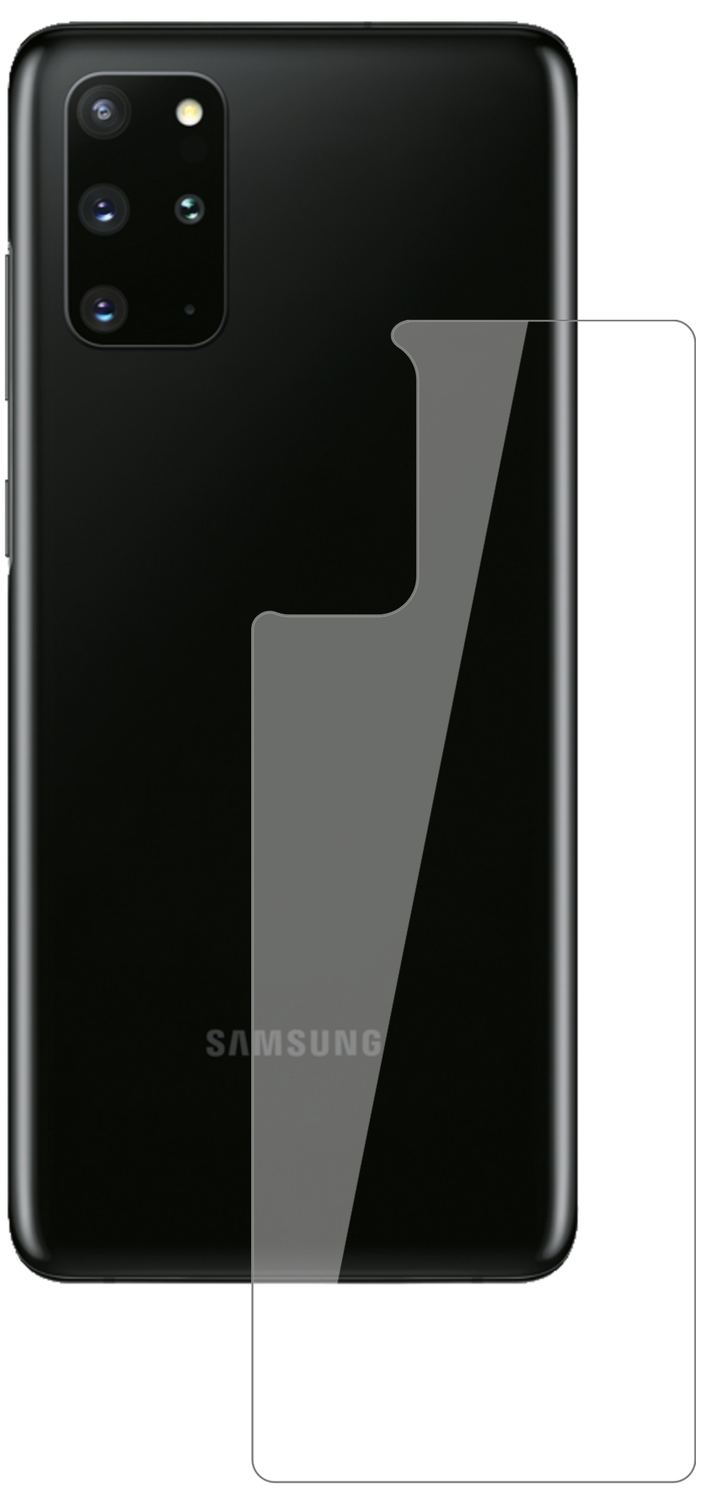 1x 9H Schutzfolie für Samsung Galaxy S20 Plus Rück (2)