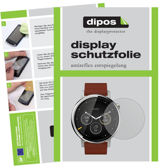 1x Schutzfolie matt für Motorola Moto 360 (2019) D (1)