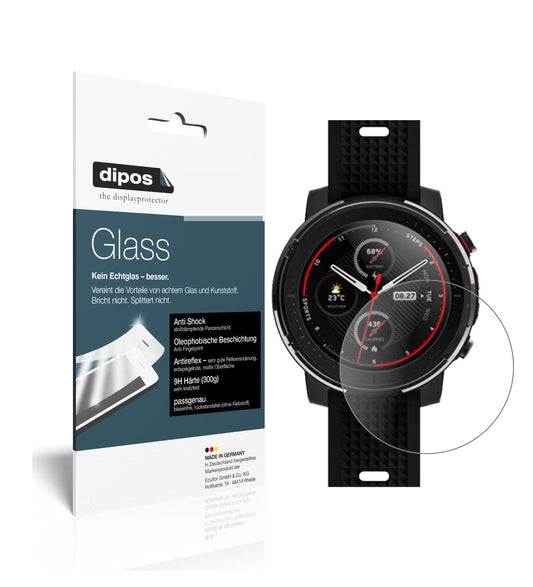 2x 9H Schutzfolie matt für Huami Amazfit Stratos 3 (1)
