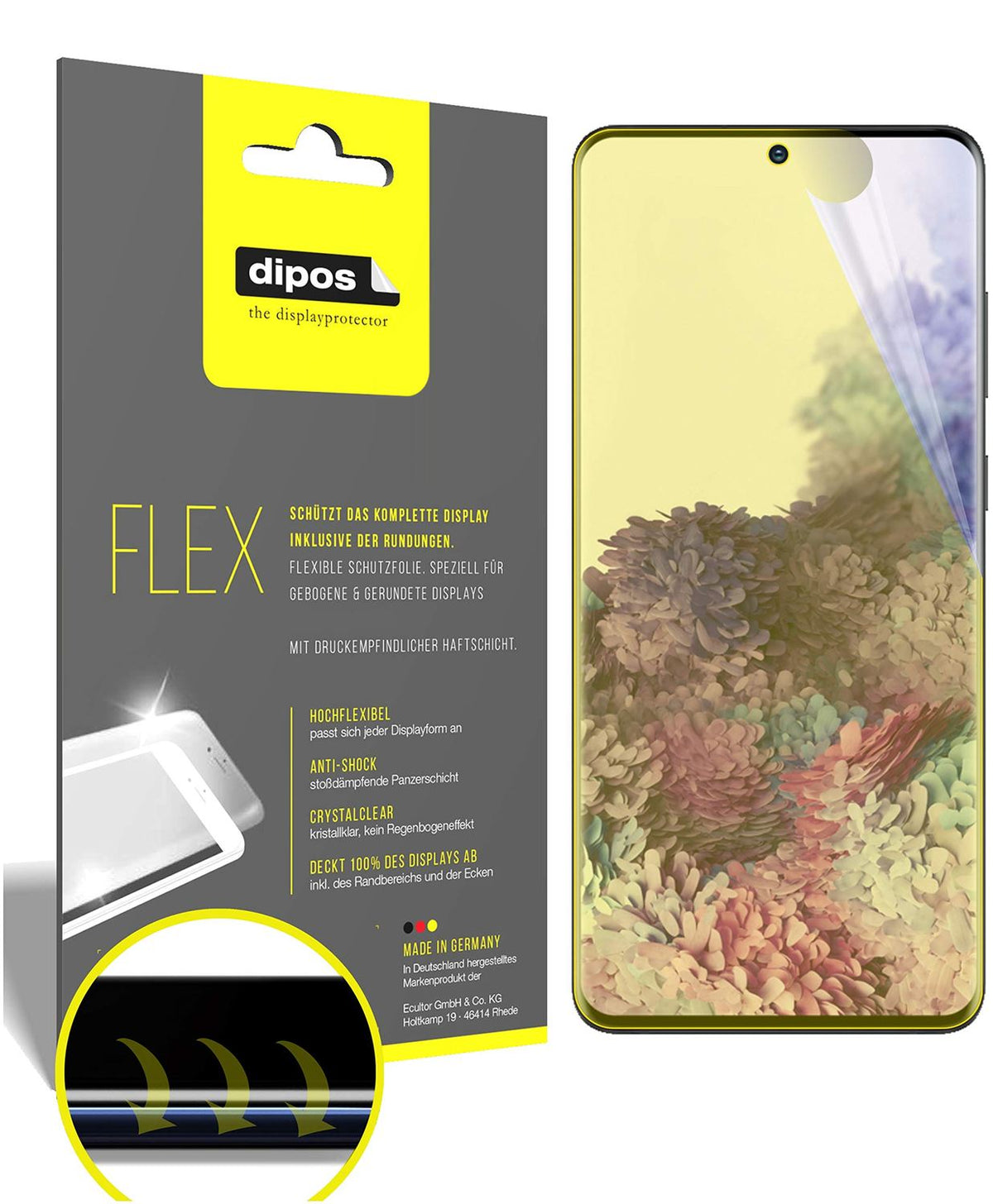 3x 3D Full Cover Schutzfolie für Samsung Galaxy S2 (1)
