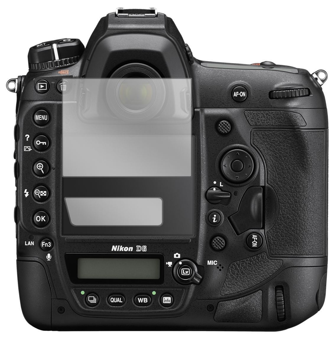 5x Schutzfolie klar für Nikon D6 Display-Schutzfol (2)