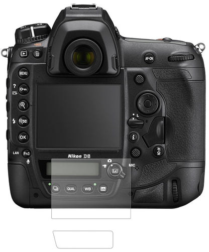 2x 9H Schutzfolie matt für Nikon D6 Panzerfolie (2)