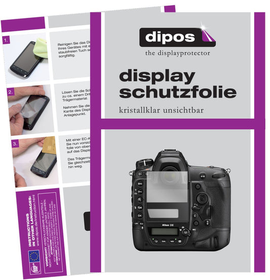 6x Schutzfolie klar für Nikon D6 Display-Schutzfol (1)