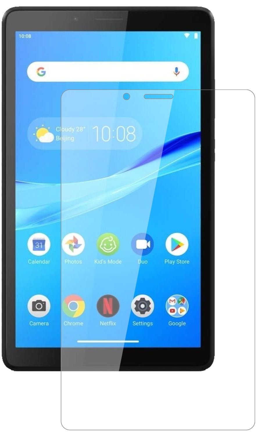 1x 9H Schutzfolie für Lenovo Tab M7 Panzerfolie (2)