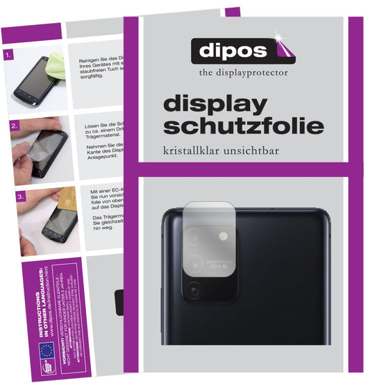 1x Schutzfolie klar für Samsung Galaxy S10 Lite Ka (1)