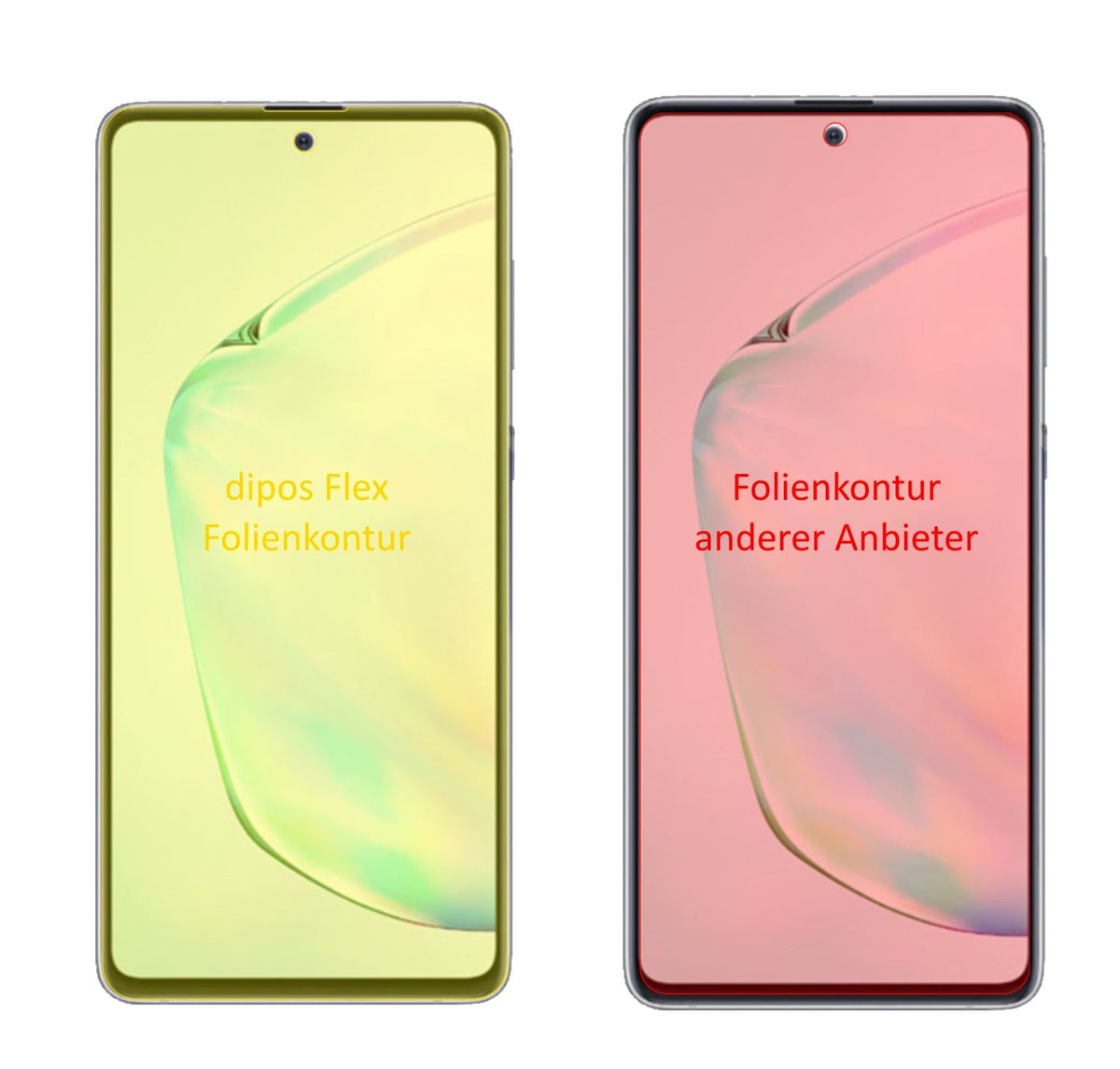 2x 3D Full Cover Schutzfolie für Samsung Galaxy No (2)