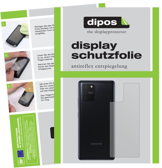6x Schutzfolie matt für Samsung Galaxy S10 Lite Rü (1)