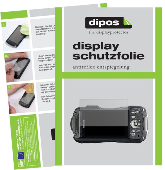 6x Schutzfolie matt für Ricoh WG-70 Display-Schutz (1)