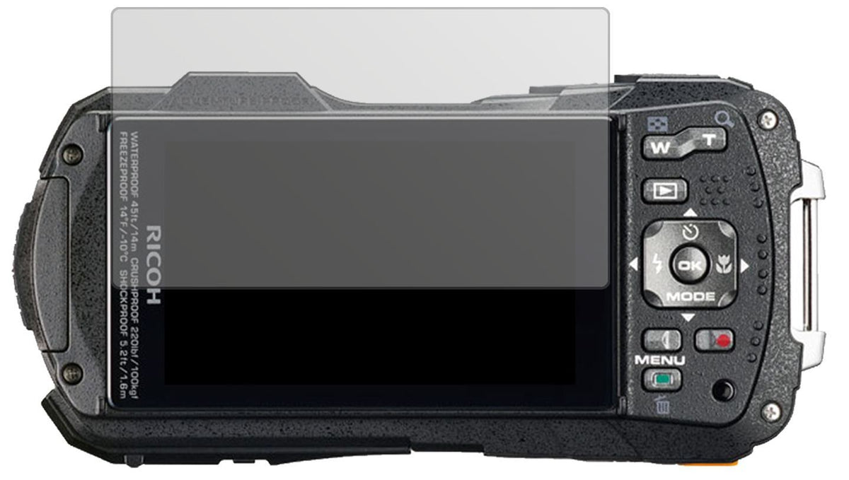 6x Schutzfolie matt für Ricoh WG-70 Display-Schutz (2)