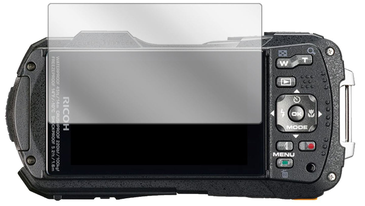 2x Schutzfolie klar für Ricoh WG-70 Display-Schutz (2)