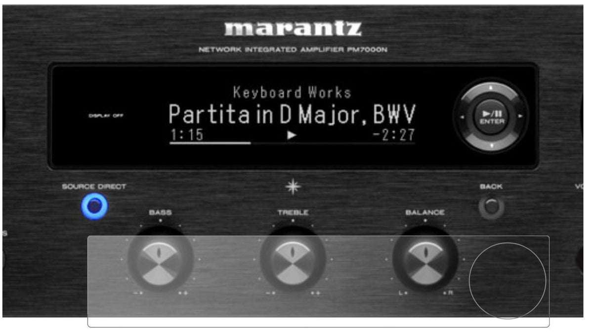 2x 9H Schutzfolie matt für Marantz PM7000N Panzerf (2)