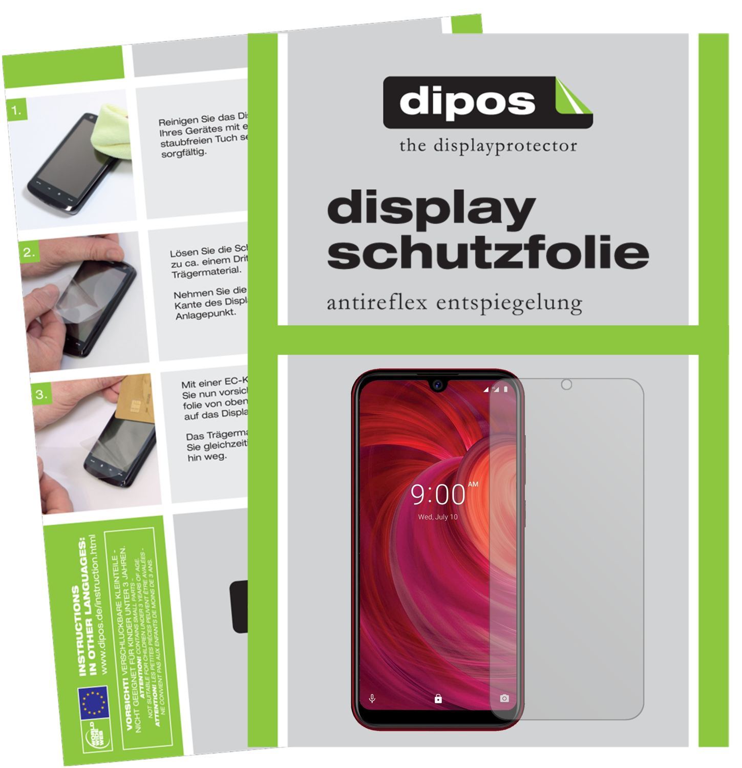 5x Schutzfolie matt für Lava Z71 Display-Schutzfol (1)